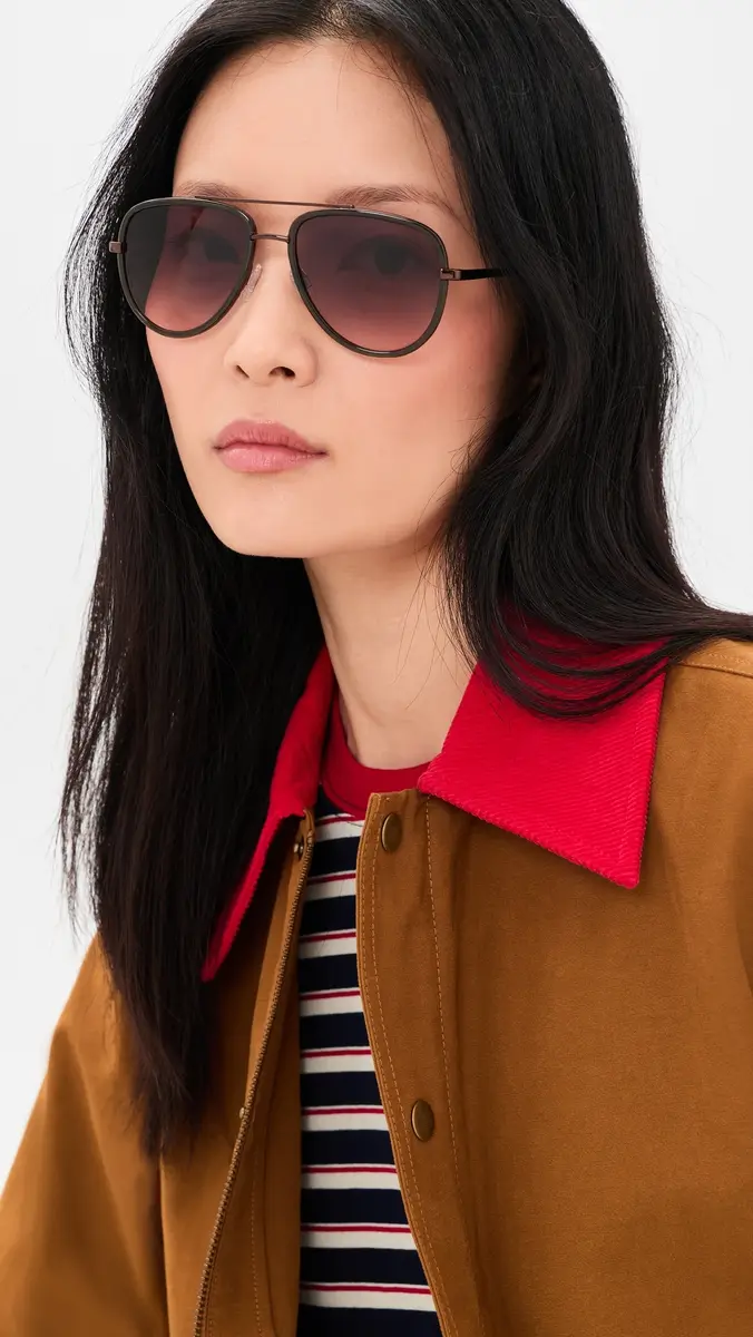 Quay All In Medium Sunglasses Olive/Dark Fawn | Thumbnail 3 Quay All In Medium Sunglasses Olive/Dark Fawn | Thumbnail 3