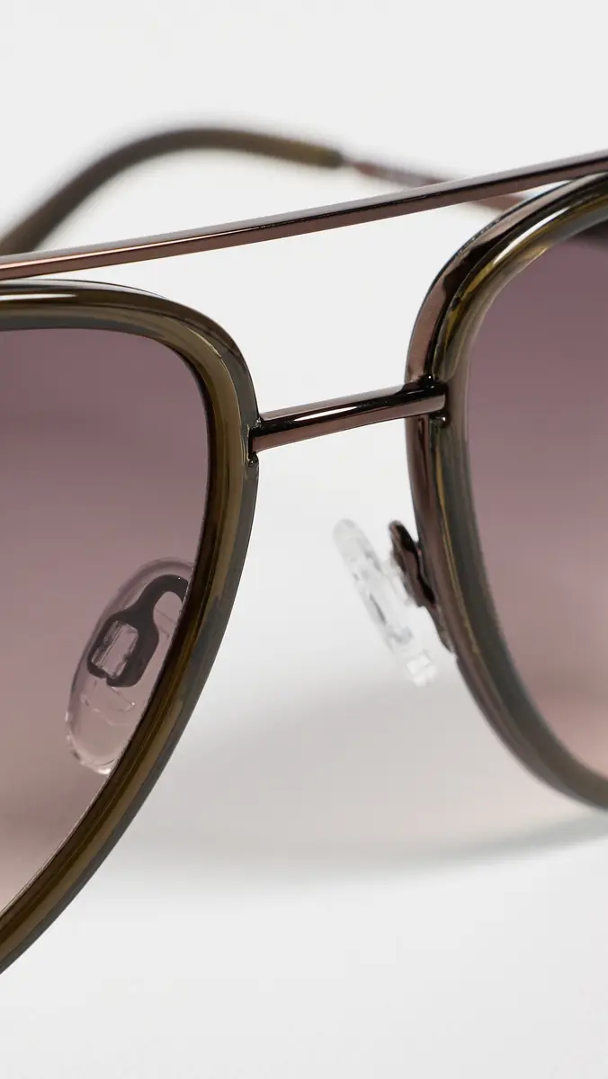 Quay All In Medium Sunglasses Olive/Dark Fawn | Thumbnail 5 Quay All In Medium Sunglasses Olive/Dark Fawn | Thumbnail 5