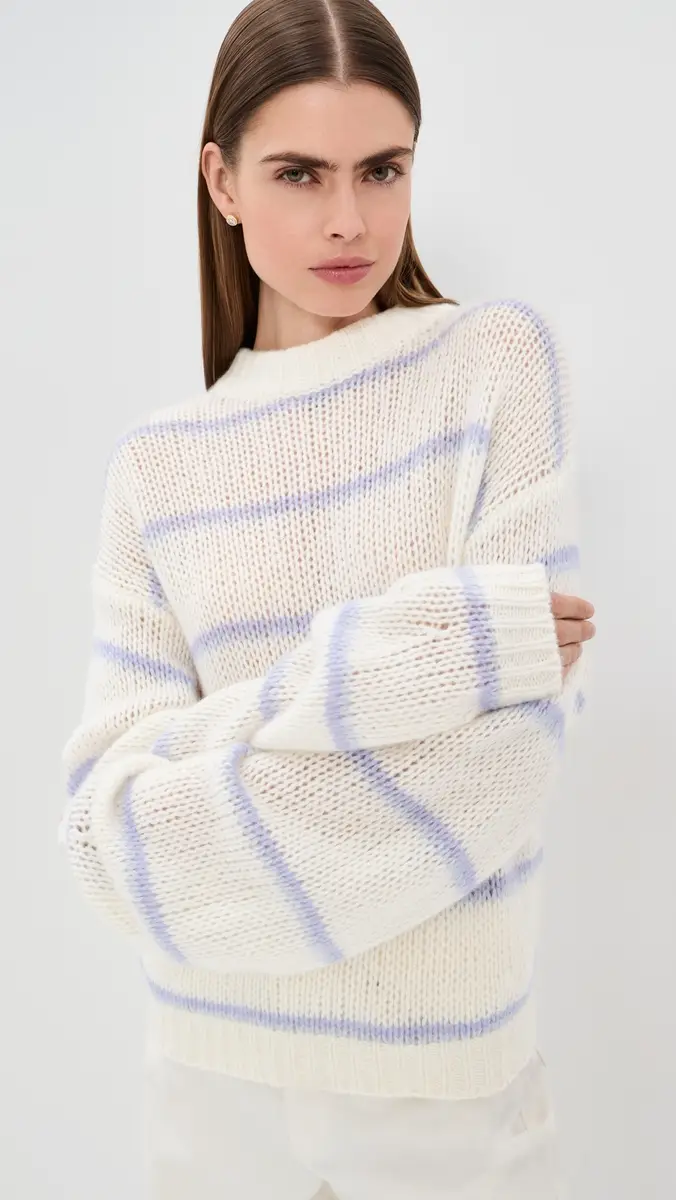 Lisa Yang Sabelle Striped Cashmere Sweater | Thumbnail 2