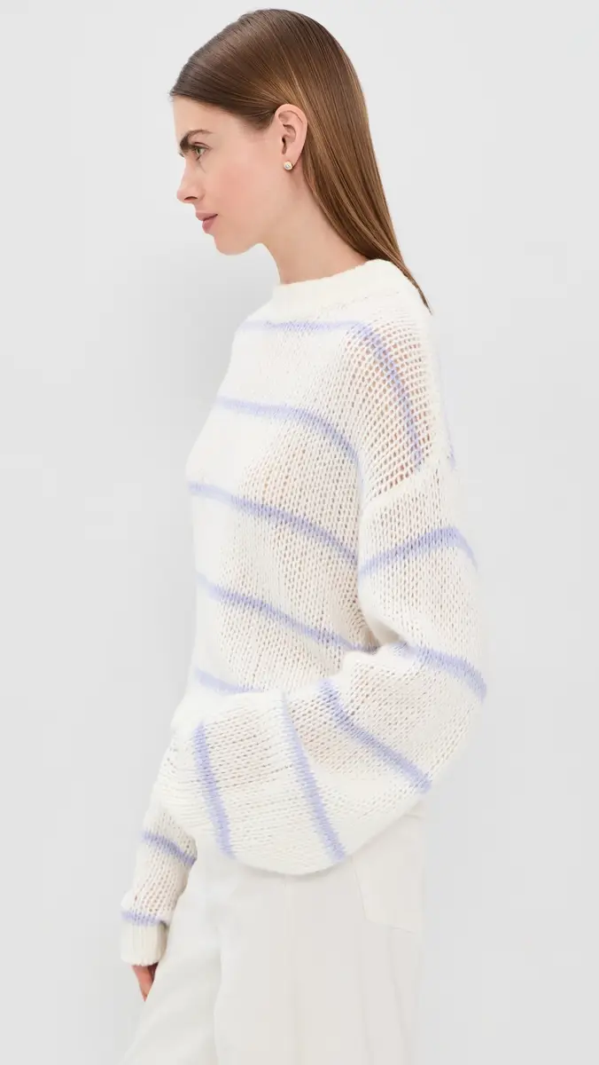Lisa Yang Sabelle Striped Cashmere Sweater | Thumbnail 4