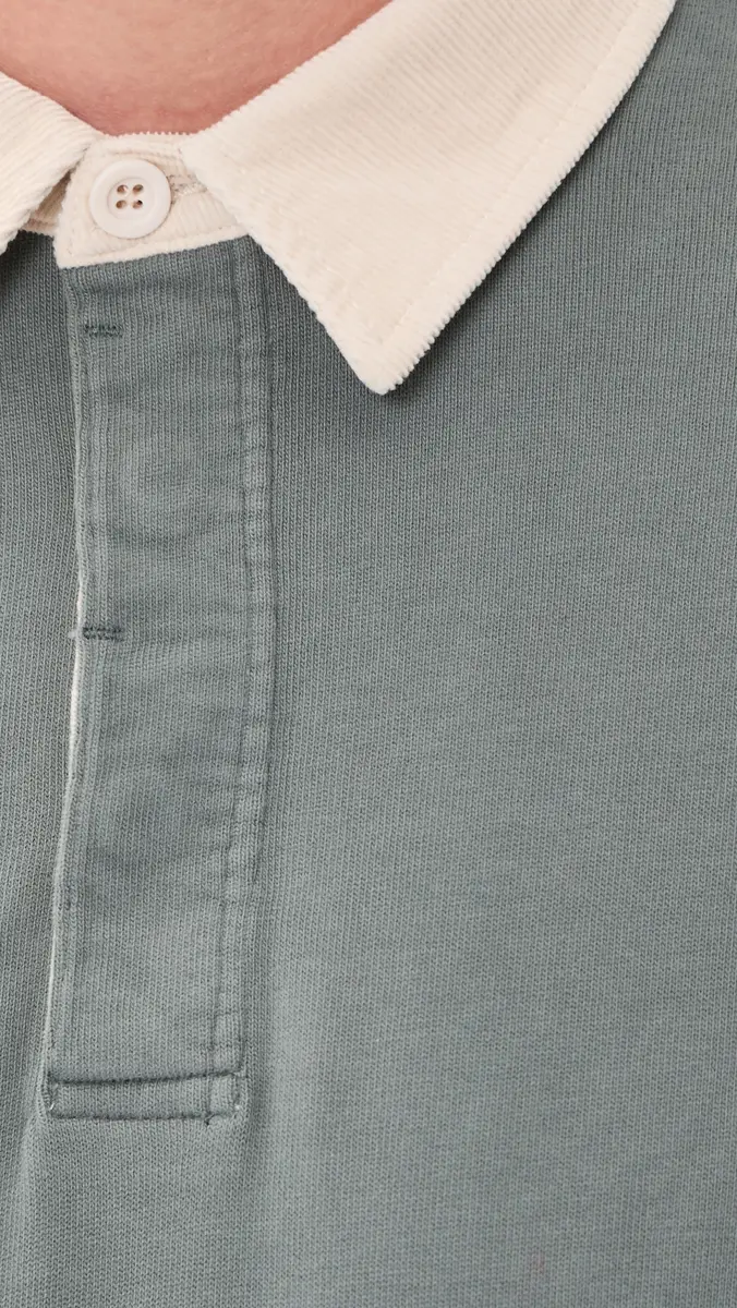 Marine Layer Sueded Rugby Polo | Thumbnail 6 Marine Layer Sueded Rugby Polo | Thumbnail 6