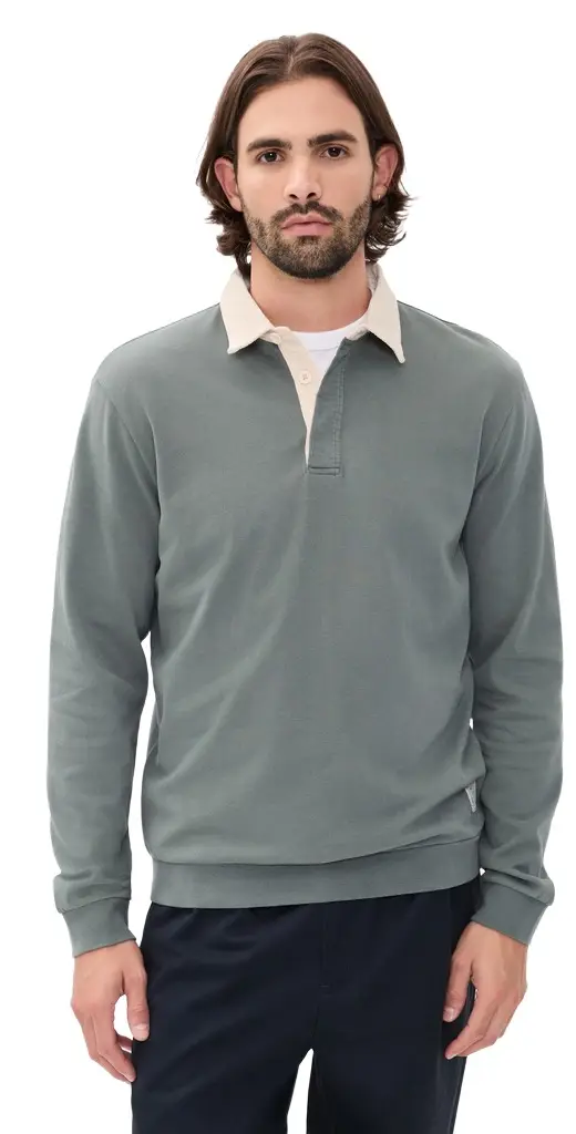 Sueded Rugby Polo Sueded Rugby Polo