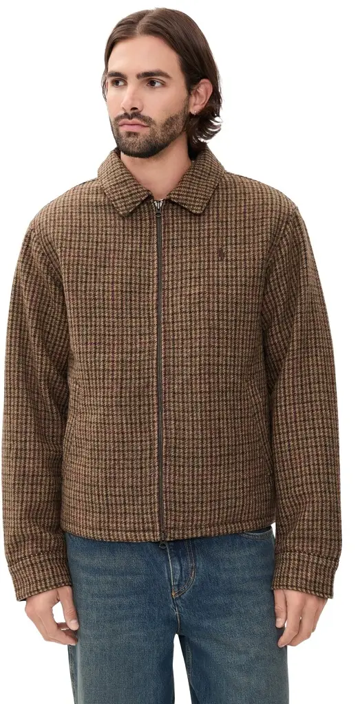 Polo Ralph Lauren Twill Wool Langdon Windbreaker Jacket