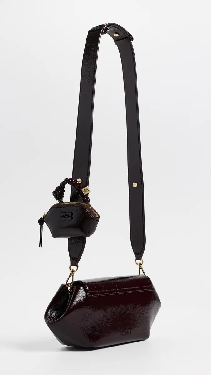 Ganni Bou East/West Deep Shine Bag | Thumbnail 4 Ganni Bou East/West Deep Shine Bag | Thumbnail 4