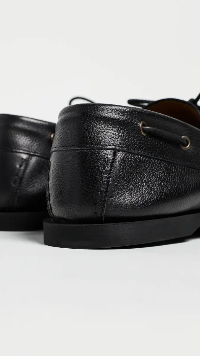 Frescobol Carioca Marina Pebbled Leather Deck Loafers | Thumbnail 3 Frescobol Carioca Marina Pebbled Leather Deck Loafers | Thumbnail 3