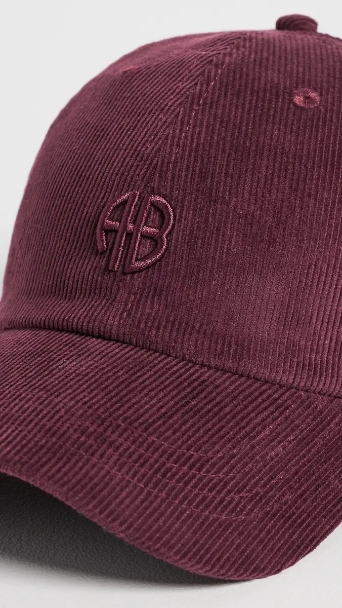 Anine Bing Jeremy Corduroy Baseball Cap | Thumbnail 5 Anine Bing Jeremy Corduroy Baseball Cap | Thumbnail 5