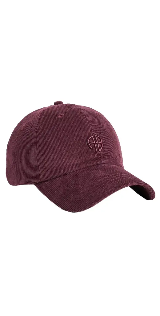 Anine Bing Jeremy Corduroy Baseball Cap