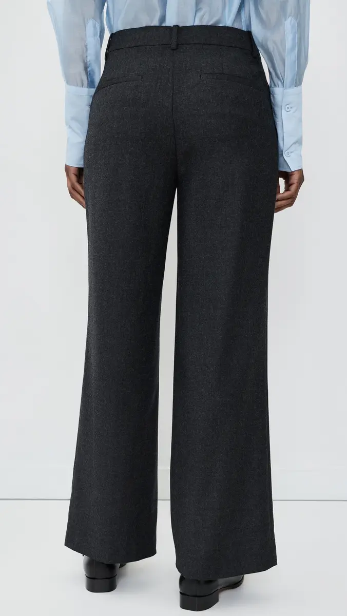 Theory Classic Straight Wool Trousers | Thumbnail 3 Theory Classic Straight Wool Trousers | Thumbnail 3