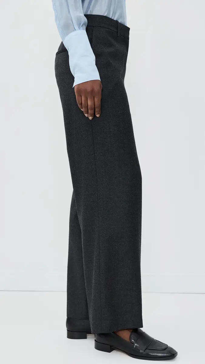 Theory Classic Straight Wool Trousers | Thumbnail 4 Theory Classic Straight Wool Trousers | Thumbnail 4