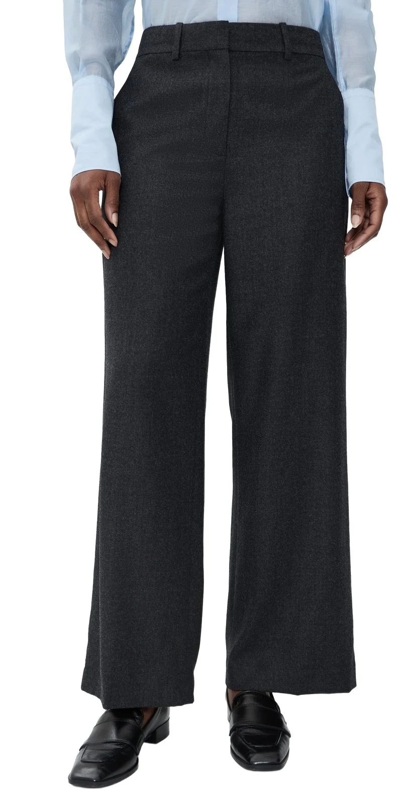Classic Straight Wool Trousers Classic Straight Wool Trousers
