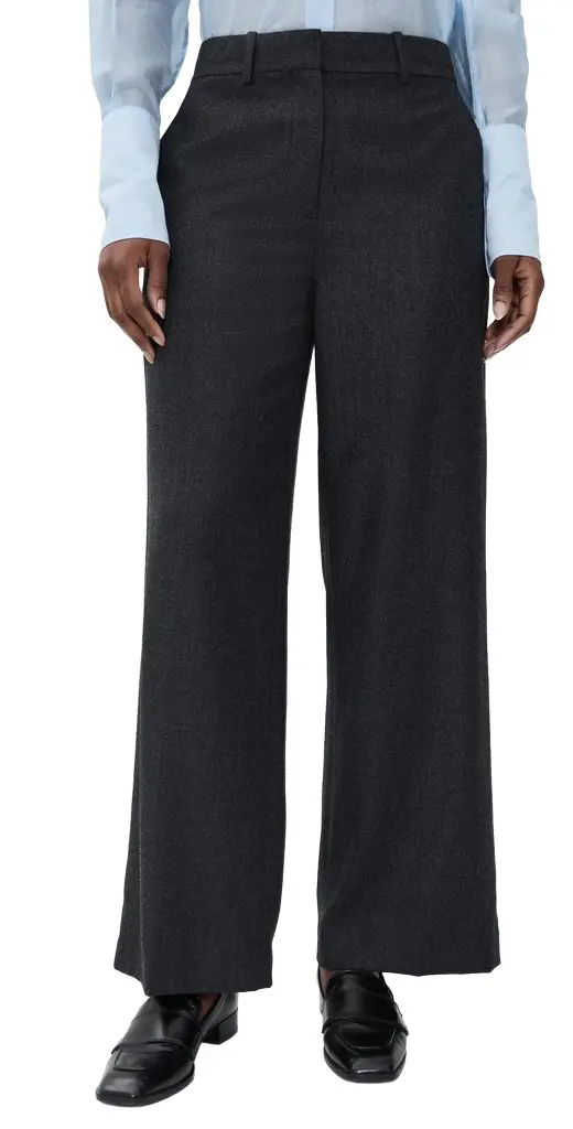 Theory Classic Straight Wool Trousers