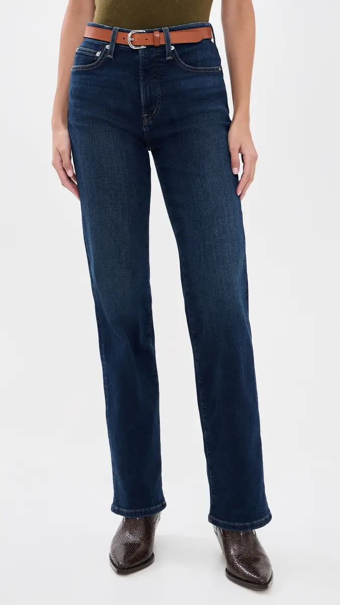 Madewell The Straight Jeans in Super Stretch Denim | Thumbnail 2 Madewell The Straight Jeans in Super Stretch Denim | Thumbnail 2