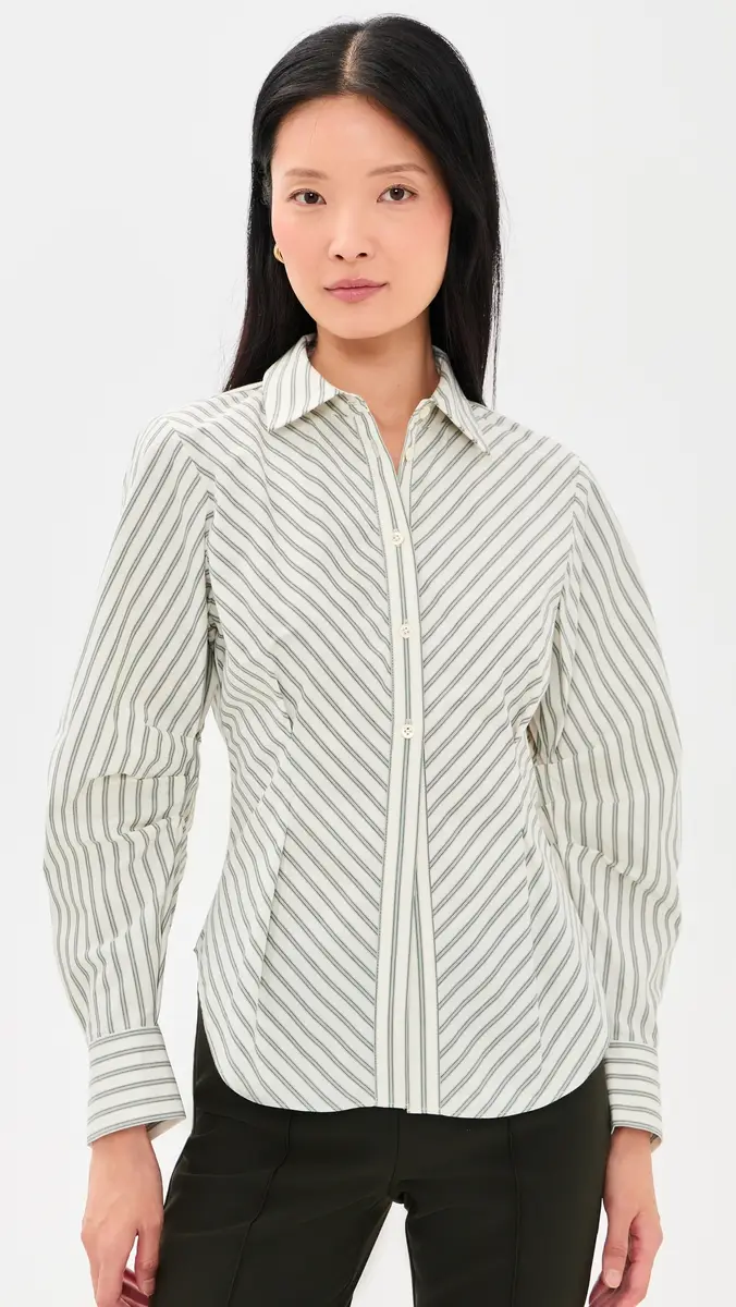 Hevron Drexel Stripe Shirt | Thumbnail 2