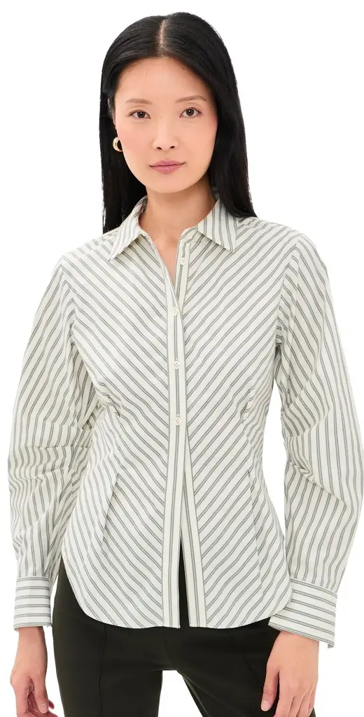 Hevron Drexel Stripe Shirt