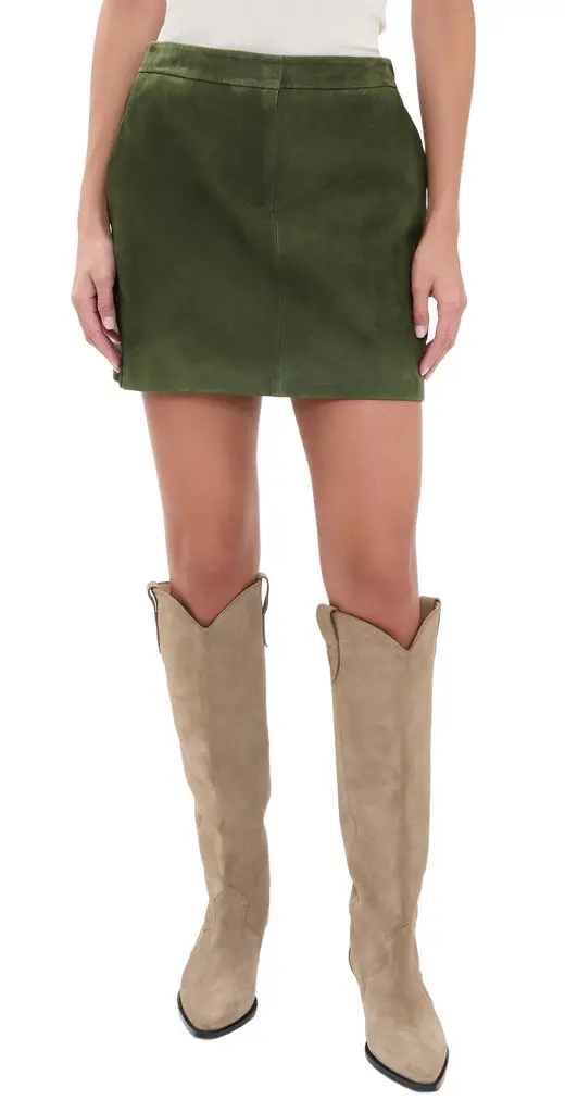 Mini Suede Trouser Skirt Mini Suede Trouser Skirt