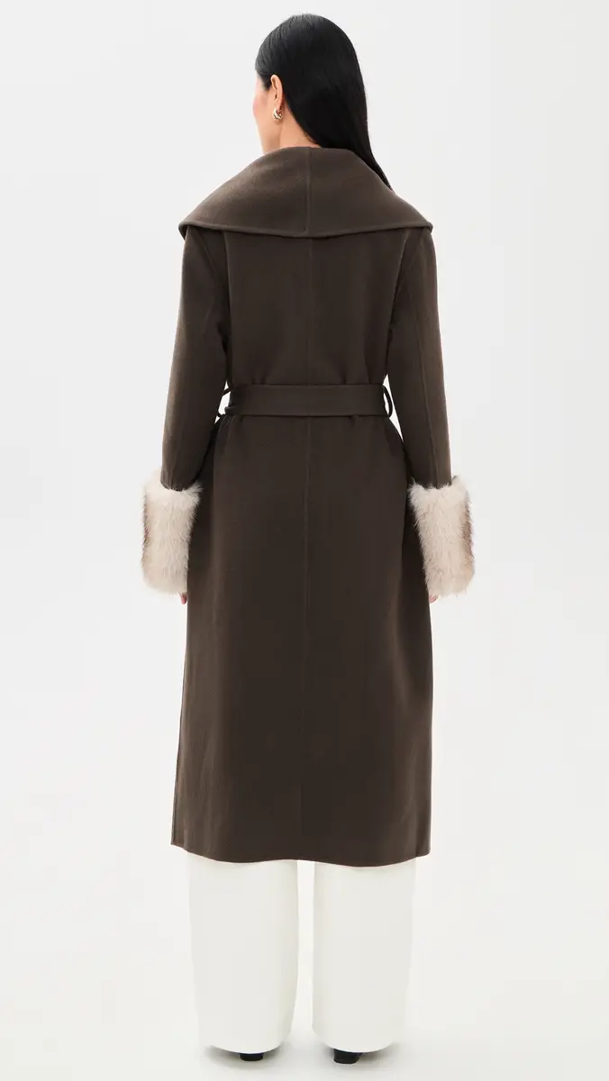 Apparis Jill Wool Coat | Thumbnail 3 Apparis Jill Wool Coat | Thumbnail 3