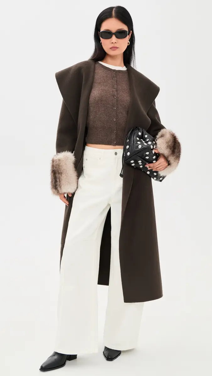 Apparis Jill Wool Coat | Thumbnail 5 Apparis Jill Wool Coat | Thumbnail 5
