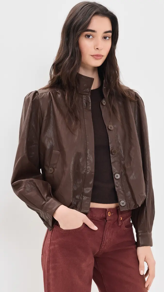 ASTR The Label Estero Faux Leather Jacket | Thumbnail 2 ASTR The Label Estero Faux Leather Jacket | Thumbnail 2