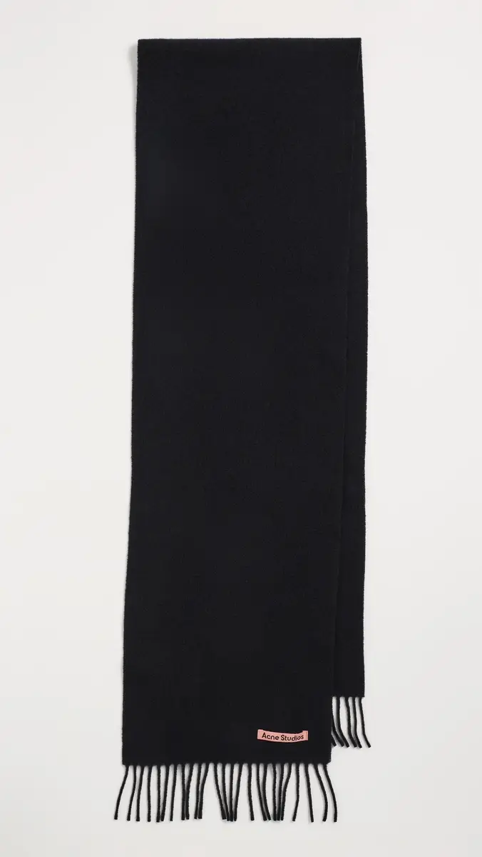 Acne Studios Canada Skinny Wool Scarf | Thumbnail 2 Acne Studios Canada Skinny Wool Scarf | Thumbnail 2