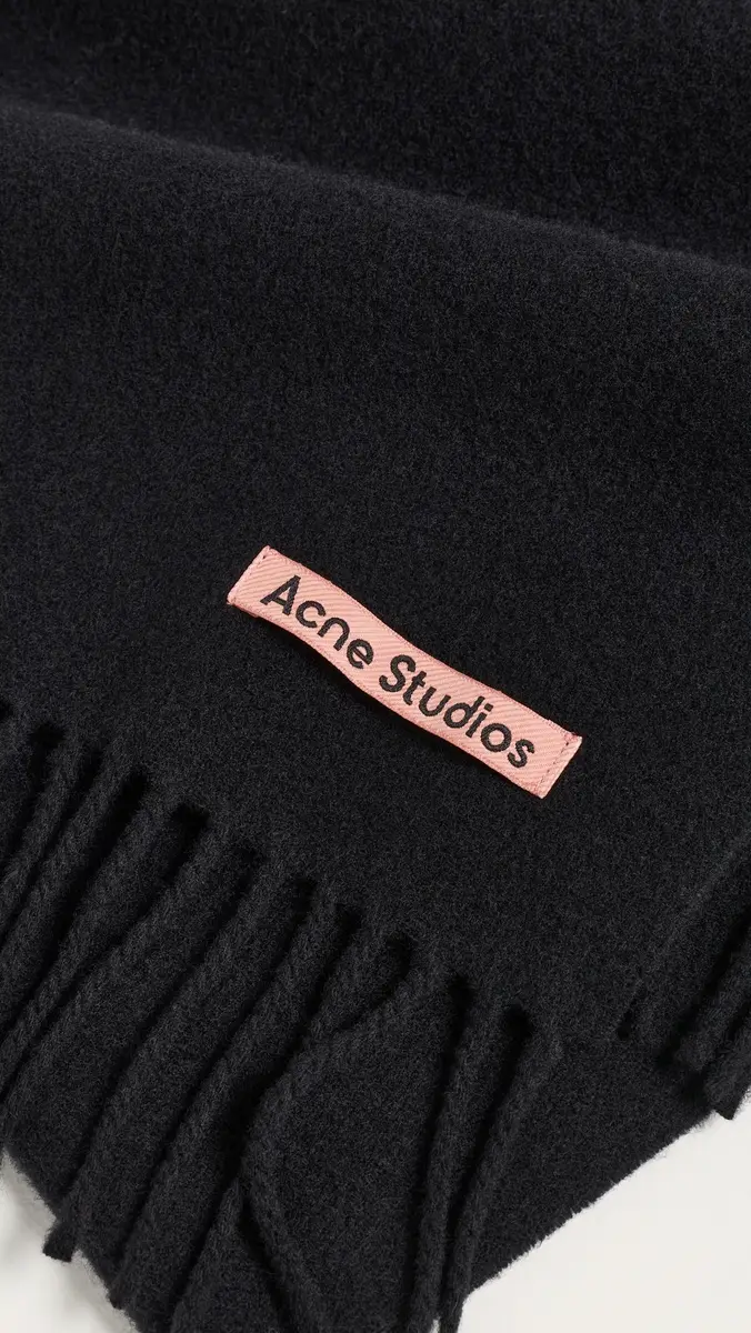 Acne Studios Canada Skinny Wool Scarf | Thumbnail 5 Acne Studios Canada Skinny Wool Scarf | Thumbnail 5