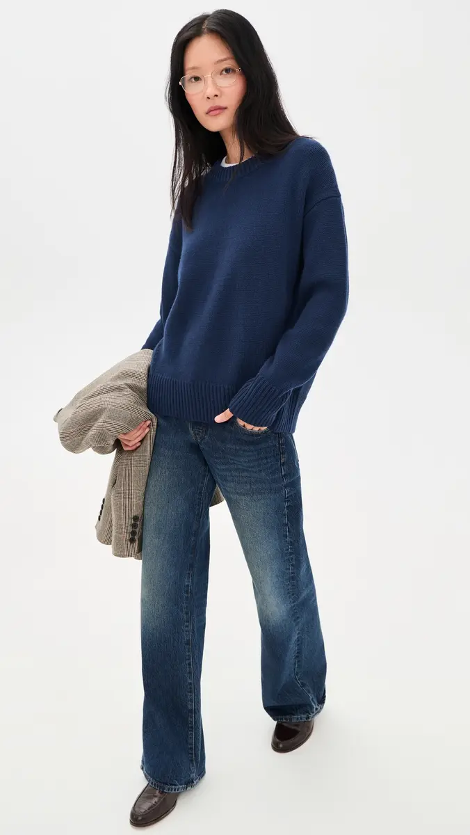 Alex Mill Nottinghill Sweater In Wool Cotton Blend | Thumbnail 5 Alex Mill Nottinghill Sweater In Wool Cotton Blend | Thumbnail 5