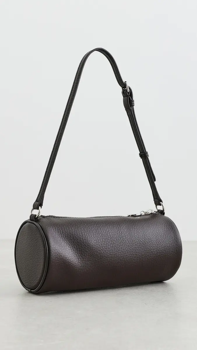 Stella McCartney Logo Embossed Grainy Faux Leather Eco Pouch | Thumbnail 4 Stella McCartney Logo Embossed Grainy Faux Leather Eco Pouch | Thumbnail 4