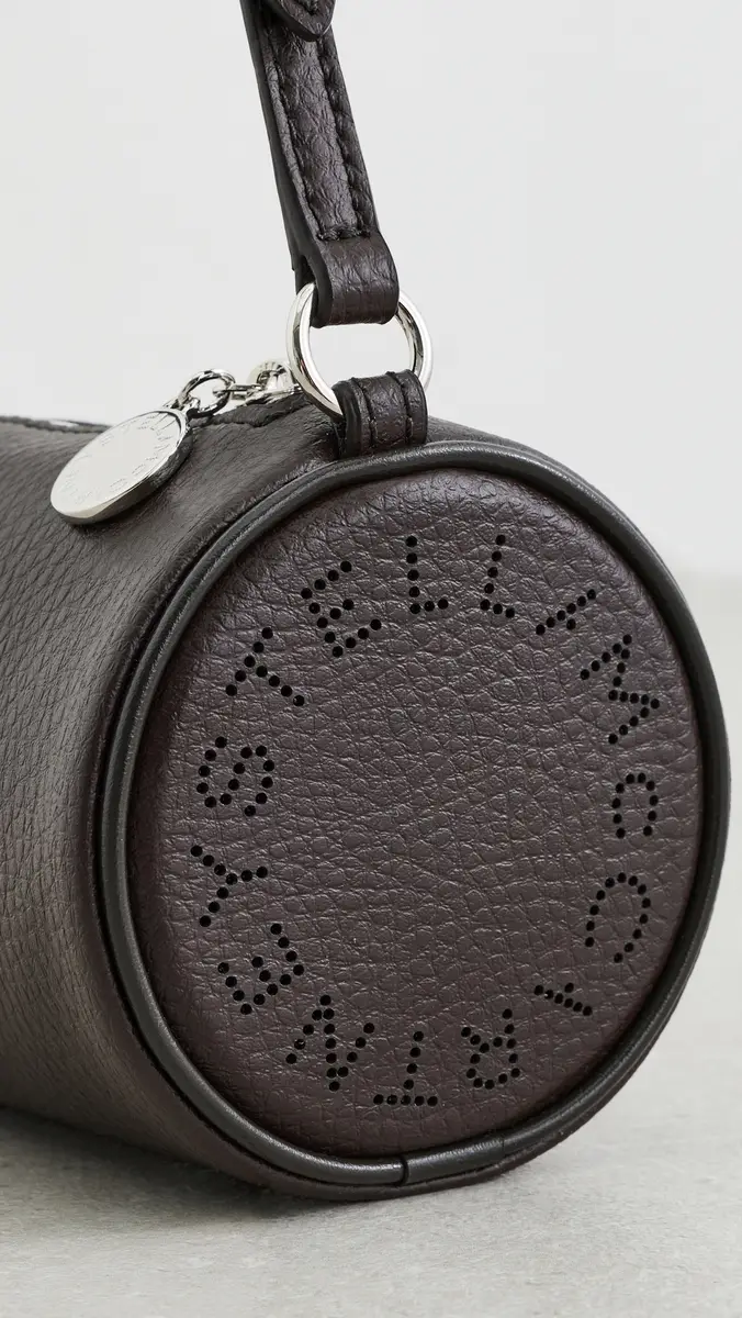 Stella McCartney Logo Embossed Grainy Faux Leather Eco Pouch | Thumbnail 5 Stella McCartney Logo Embossed Grainy Faux Leather Eco Pouch | Thumbnail 5