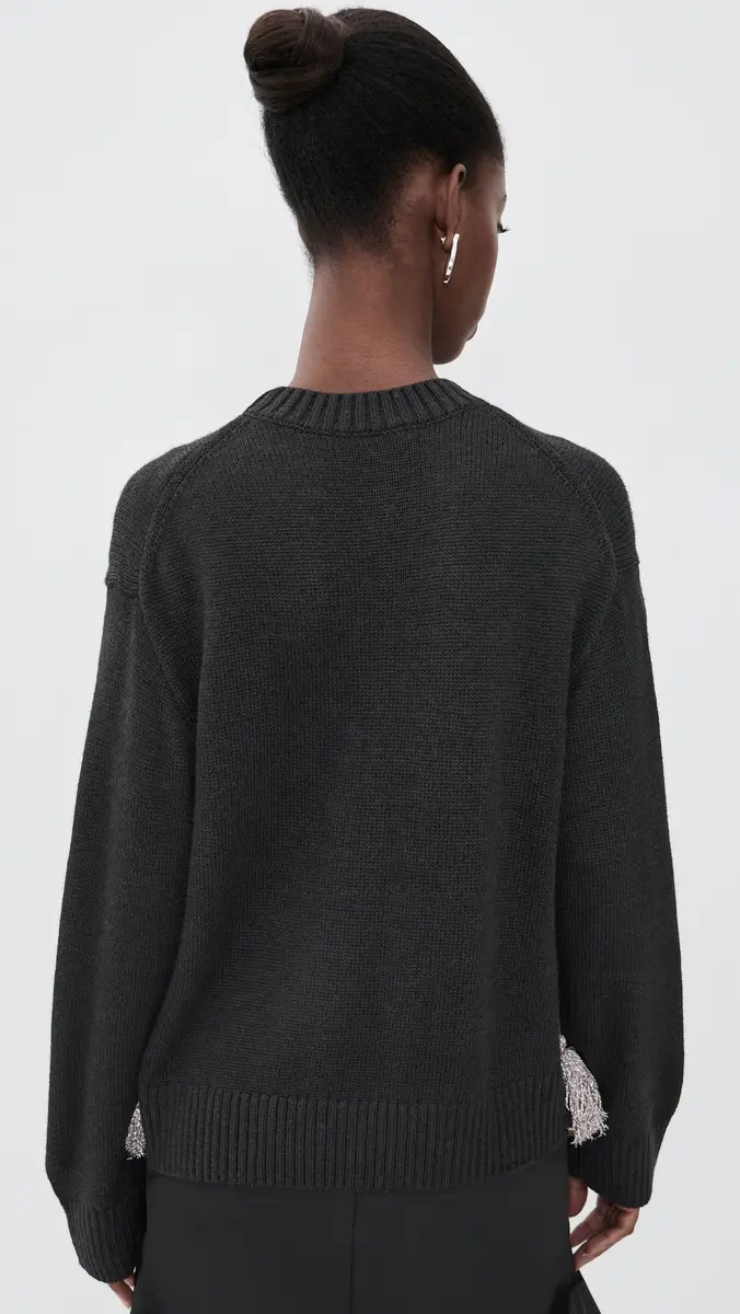 SIMONMILLER Roni Metallic Tassel Sweater | Thumbnail 3 SIMONMILLER Roni Metallic Tassel Sweater | Thumbnail 3