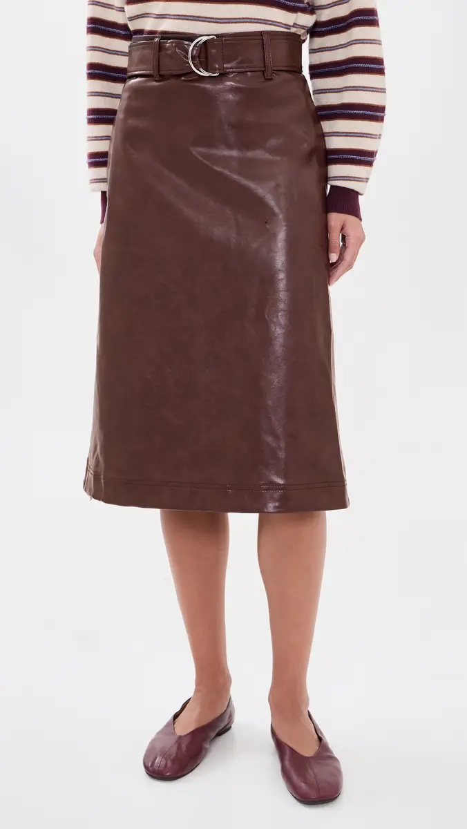 MSGM Leather Skirt | Thumbnail 2 MSGM Leather Skirt | Thumbnail 2