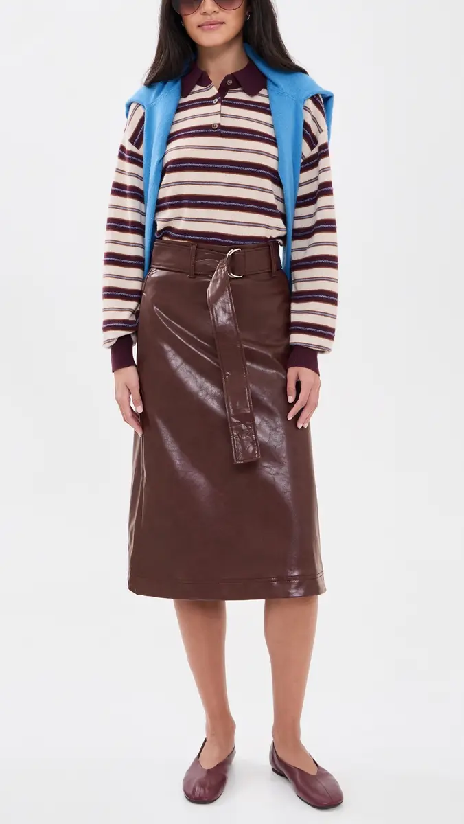 MSGM Leather Skirt | Thumbnail 5 MSGM Leather Skirt | Thumbnail 5