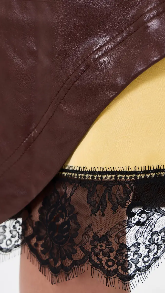 MSGM Leather Skirt | Thumbnail 6 MSGM Leather Skirt | Thumbnail 6