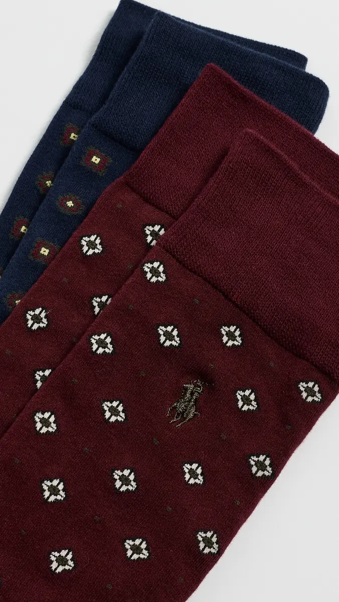 Polo Ralph Lauren Foulard Socks 2-Pack | Thumbnail 3
