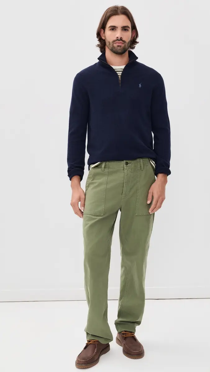 Polo Ralph Lauren Original Label Lux Merino Wool Quarter Zip Sweater | Thumbnail 5 Polo Ralph Lauren Original Label Lux Merino Wool Quarter Zip Sweater | Thumbnail 5