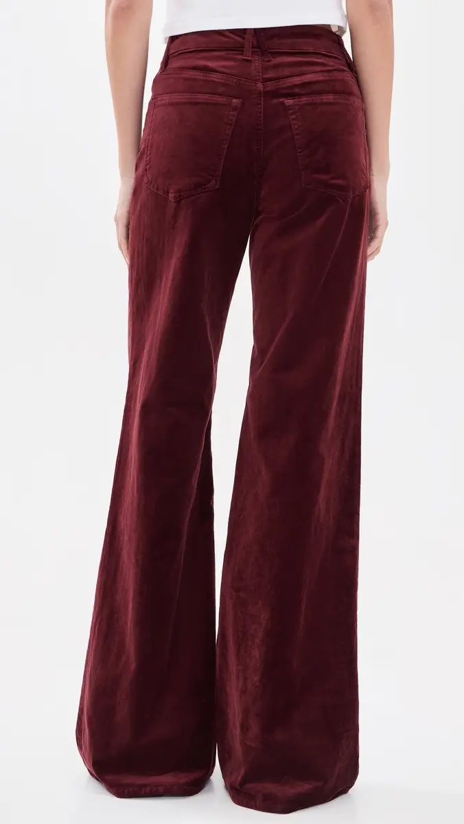GOOD AMERICAN Velvet Good Waist Palazzo Jeans | Thumbnail 3 GOOD AMERICAN Velvet Good Waist Palazzo Jeans | Thumbnail 3