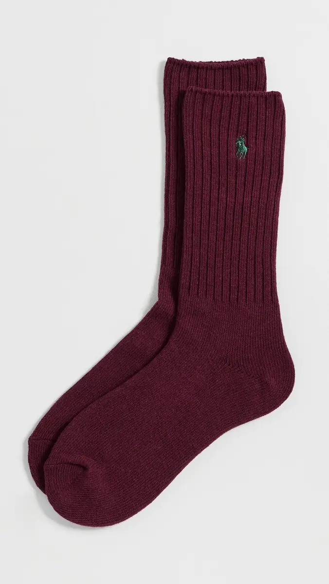Polo Ralph Lauren Cotton Rib Crew Socks | Thumbnail 2