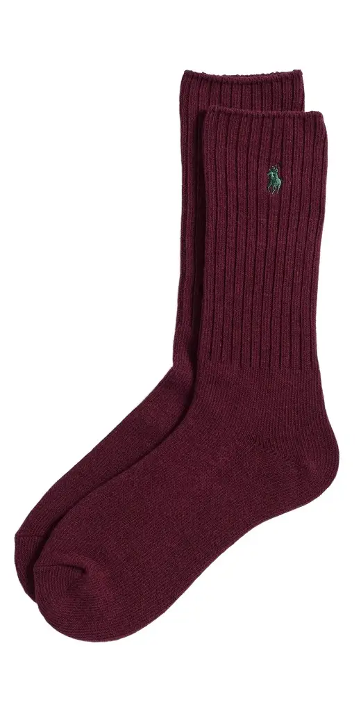 Polo Ralph Lauren Cotton Rib Crew Socks