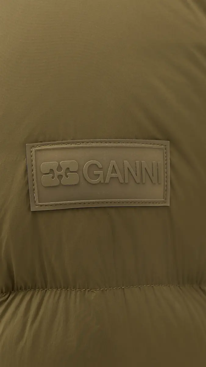 Ganni Future Nylon Quilt Mini Puffer Jacket | Thumbnail 6 Ganni Future Nylon Quilt Mini Puffer Jacket | Thumbnail 6