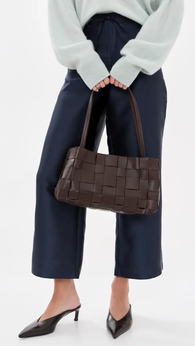 St. Agni Slim Woven Tote | Thumbnail 3