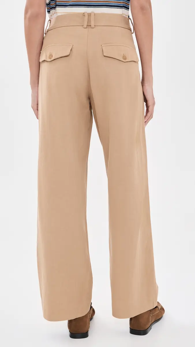 Madewell The Everyday Trousers In Drapey Twill | Thumbnail 3 Madewell The Everyday Trousers In Drapey Twill | Thumbnail 3
