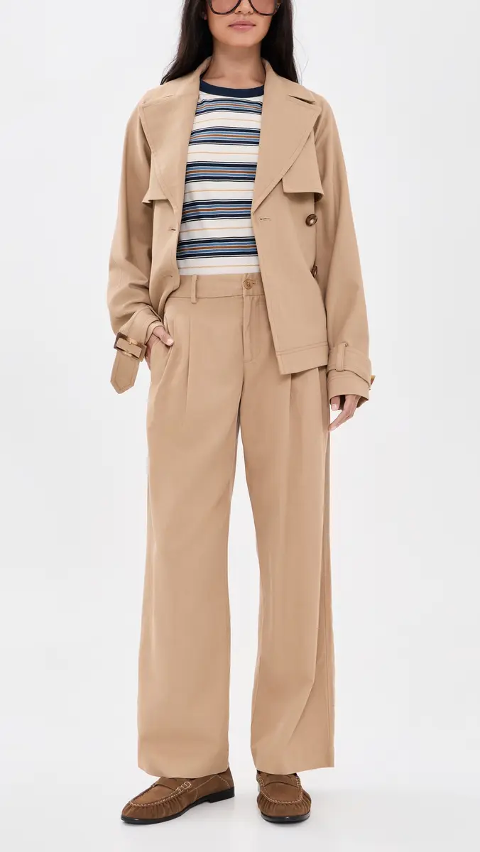 Madewell The Everyday Trousers In Drapey Twill | Thumbnail 5 Madewell The Everyday Trousers In Drapey Twill | Thumbnail 5