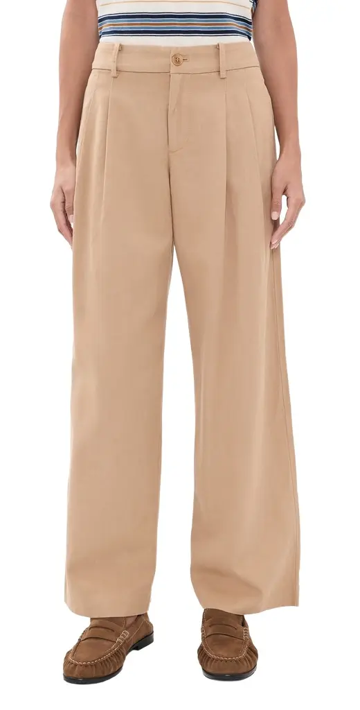 Madewell The Everyday Trousers In Drapey Twill
