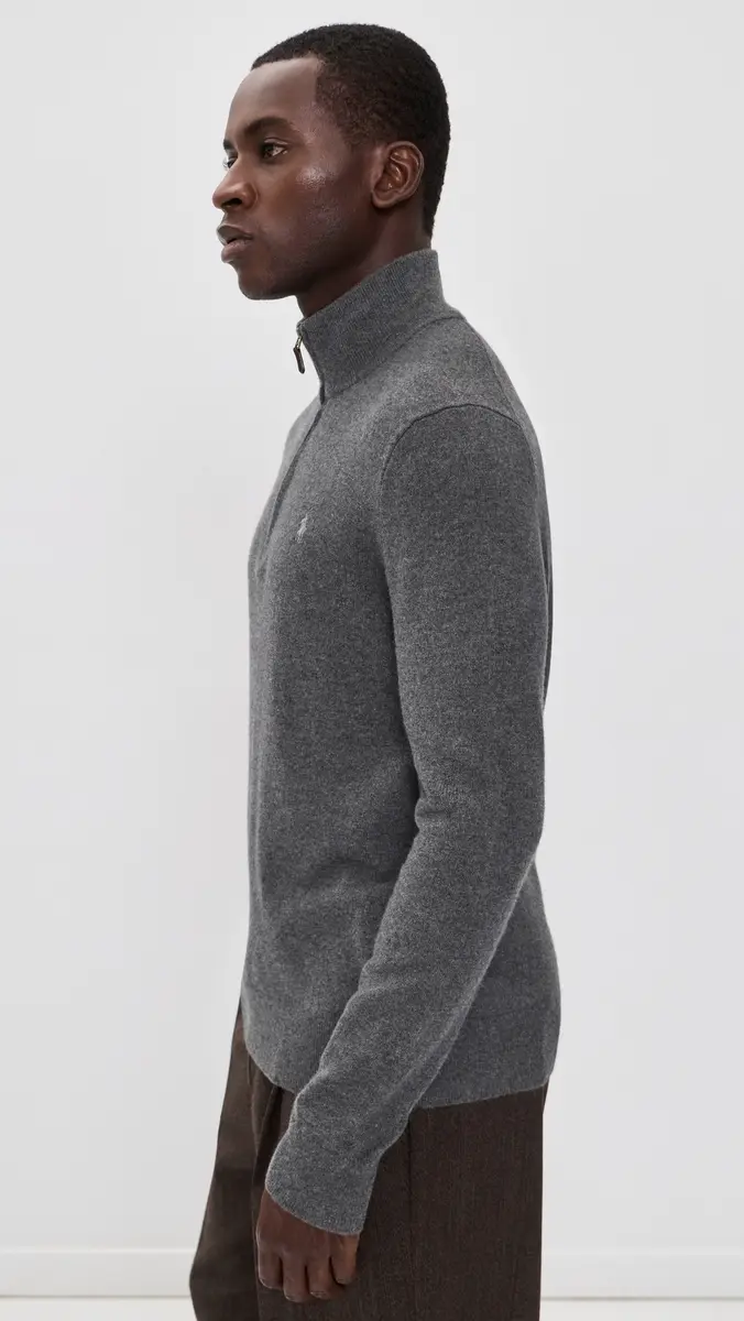 Polo Ralph Lauren Original Label Lux Merino Wool Quarter Zip Sweater | Thumbnail 4 Polo Ralph Lauren Original Label Lux Merino Wool Quarter Zip Sweater | Thumbnail 4