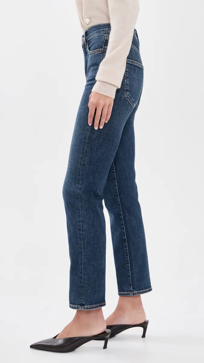 Veronica Beard Jean Milla Slim Straight Jeans | Thumbnail 4 Veronica Beard Jean Milla Slim Straight Jeans | Thumbnail 4