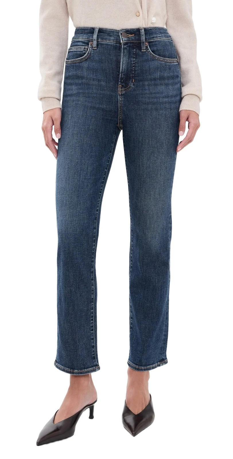 Veronica Beard Jean Milla Slim Straight Jeans