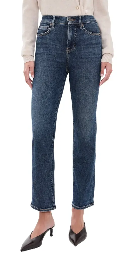 Veronica Beard Jean Milla Slim Straight Jeans