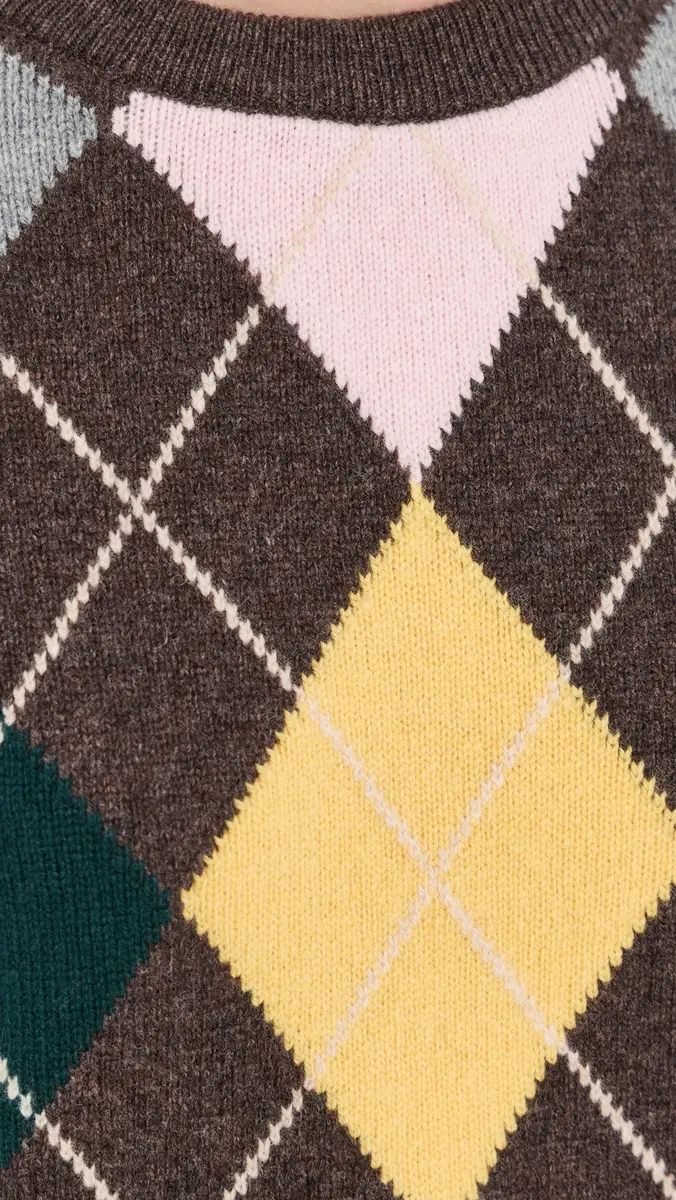 Daughter & The Ava Argyle Crewneck | Thumbnail 6 Daughter & The Ava Argyle Crewneck | Thumbnail 6