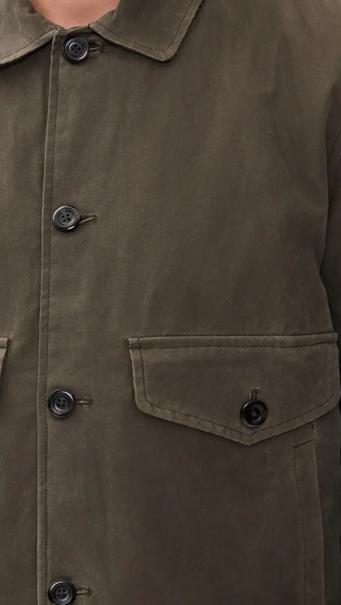 Marine Layer Waxed Trucker Jacket | Thumbnail 6 Marine Layer Waxed Trucker Jacket | Thumbnail 6