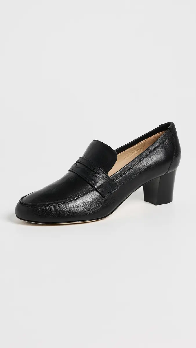 Jamie Haller The Heeled Penny Loafers | Thumbnail 2