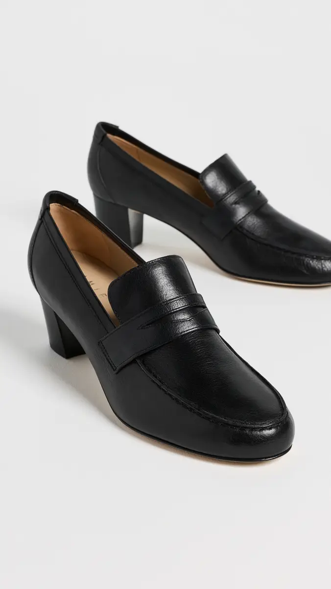 Jamie Haller The Heeled Penny Loafers | Thumbnail 5