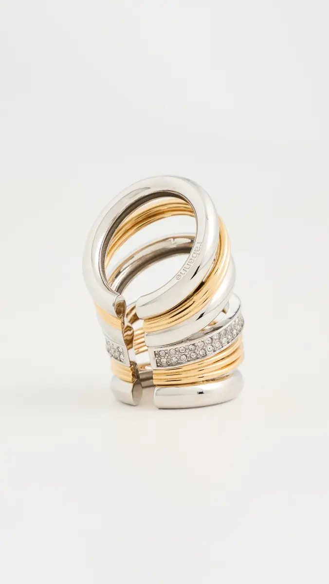 Rabanne Punk Two-Tone XL Link Ear Cuff | Thumbnail 2 Rabanne Punk Two-Tone XL Link Ear Cuff | Thumbnail 2